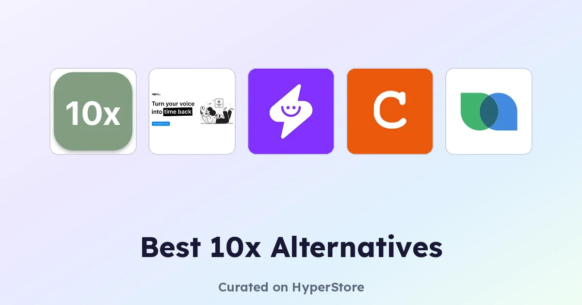 10x-Alternativen: intelligentere Produktivitätstools zum Ausprobieren