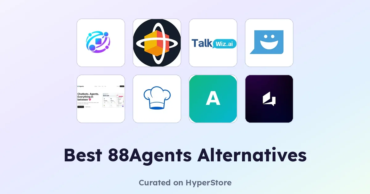 Best 88Agents Alternatives: Top AI Chatbot Tools Compared