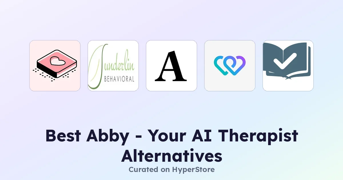 오늘 시도해볼 만한 최고의 Abby - Your AI Therapist 대안