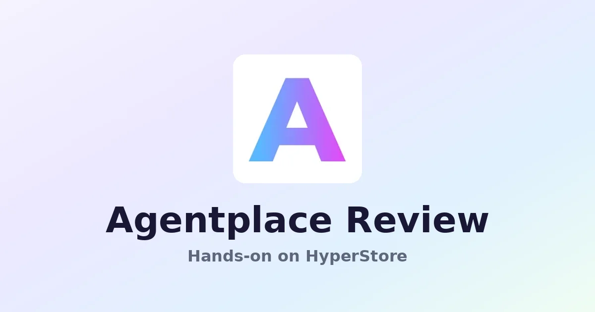 Agentplace Review: No-Code AI Agent Builder for Teams