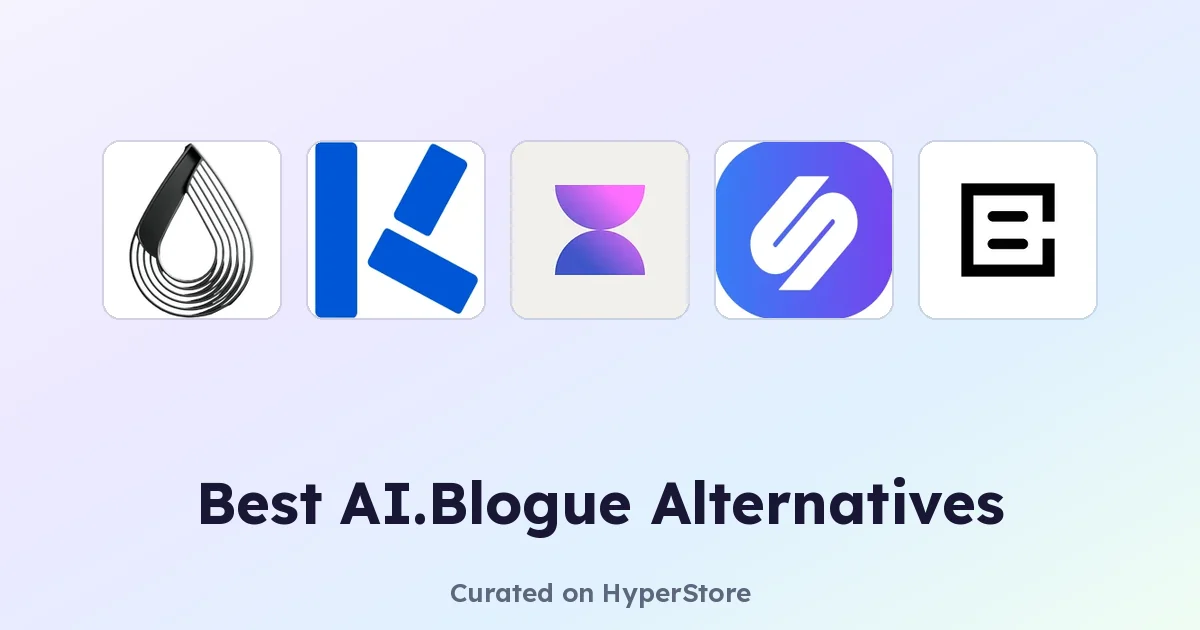 Migliori alternative ad AI.Blogue per una creazione di contenuti più veloce
