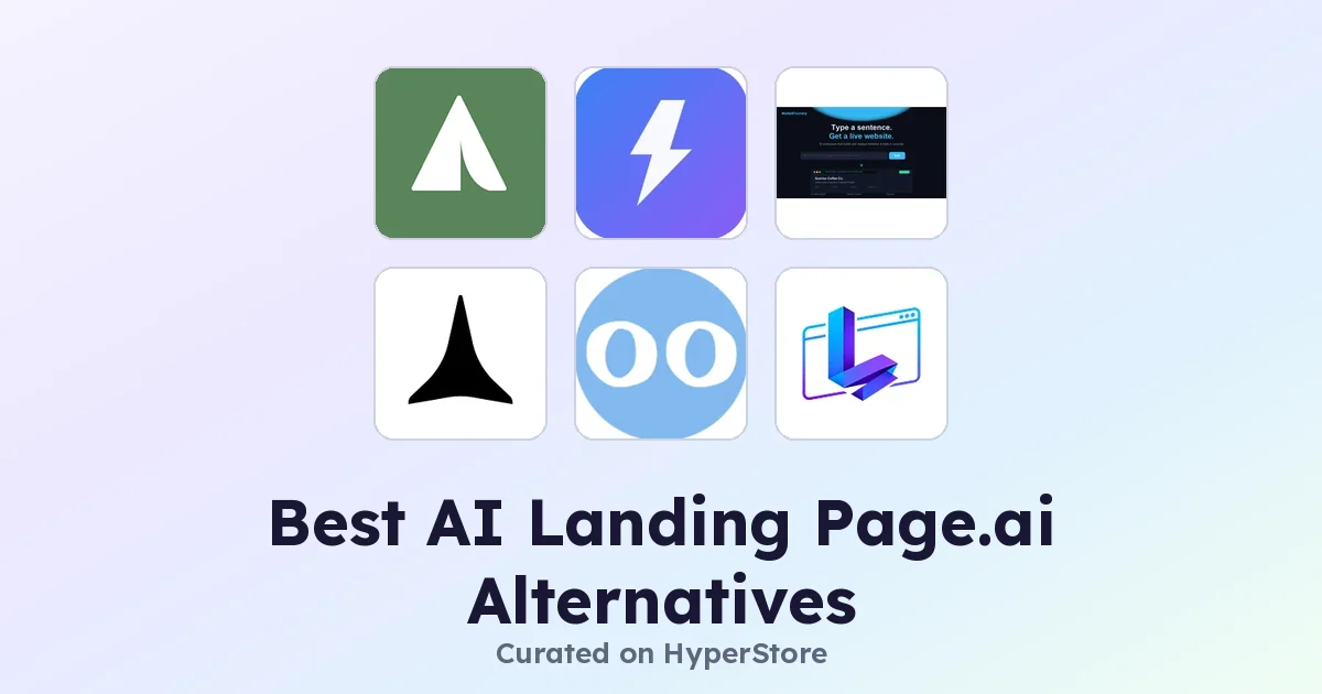Die besten Alternativen zu AI Landing Page.ai auf HyperStore