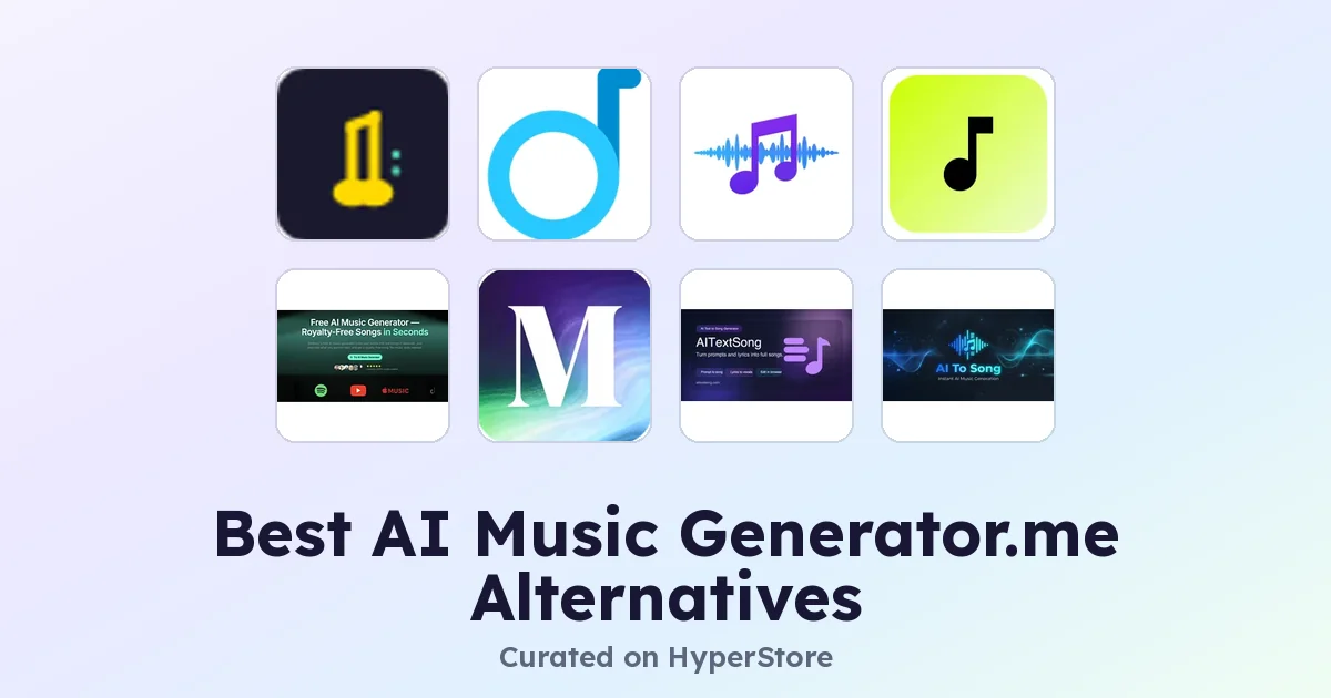 Best AI Music Generator.me Alternatives Worth Trying