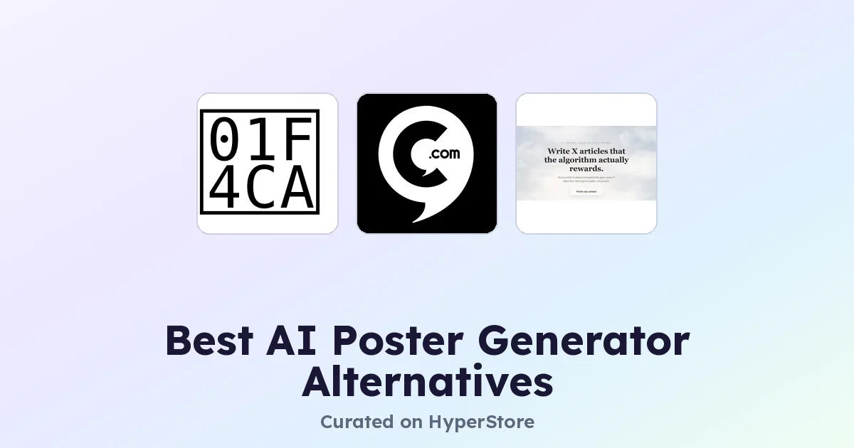 Best AI Poster Generator Alternatives: Tools Worth Comparing