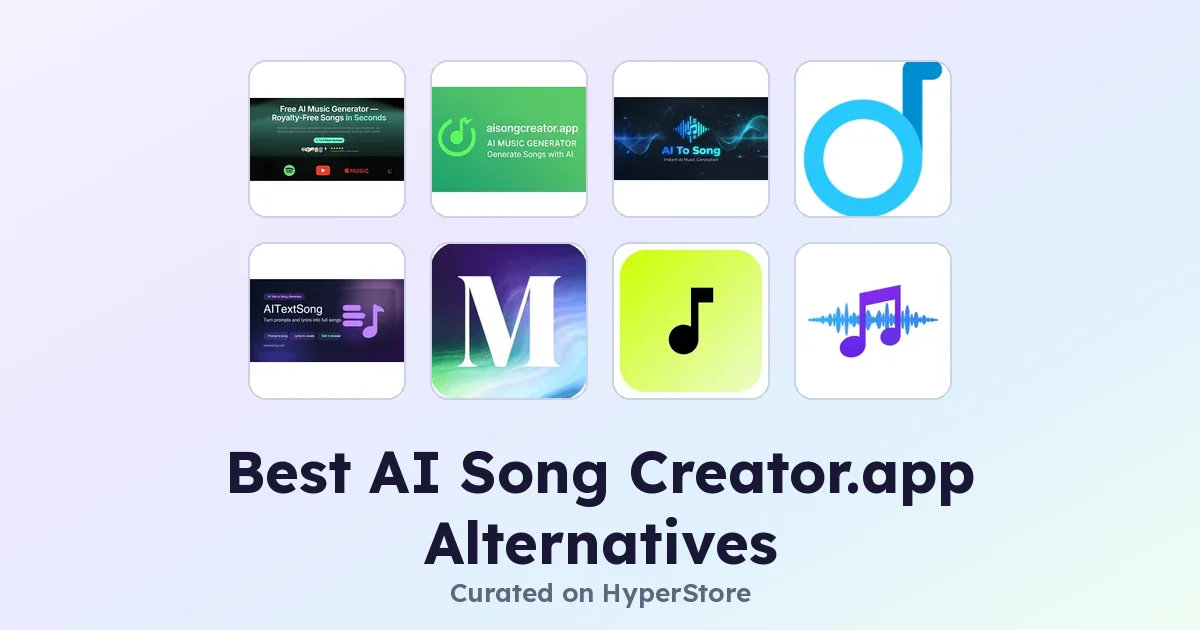 Die besten Alternativen zu AI Song Creator.app