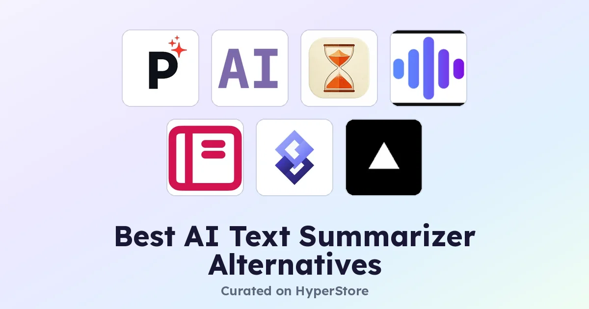 Alternativas a AI Text Summarizer: compara las mejores opciones