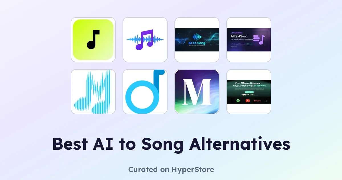 Best AI to Song Alternatives on HyperStore