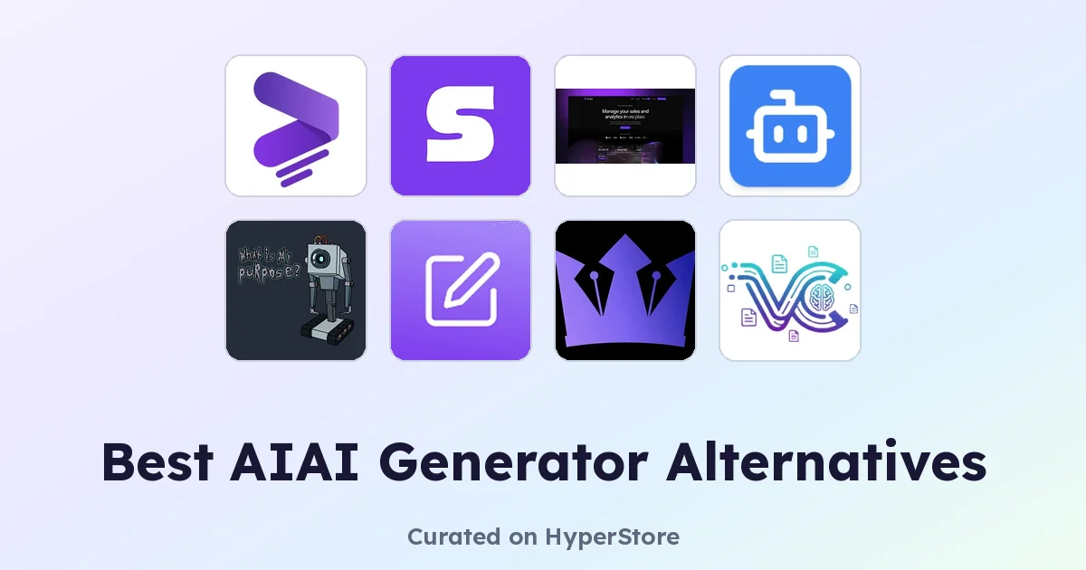 Лучшие альтернативы AIAI Generator для создания контента