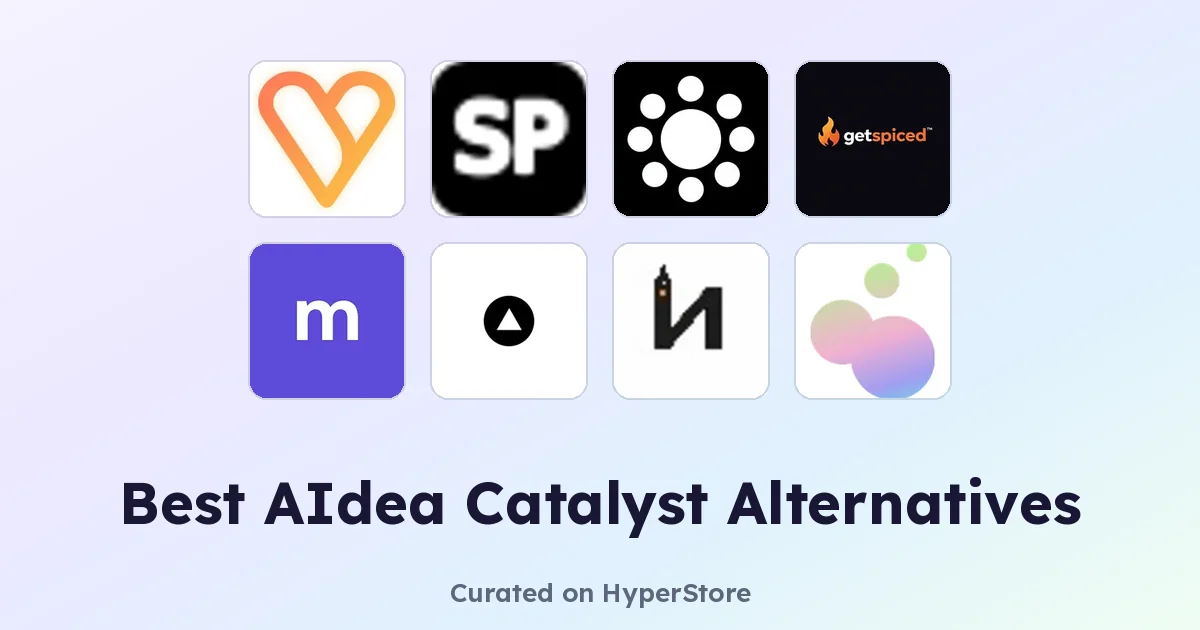 Meilleures alternatives à AIdea Catalyst pour le travail d'idées et de startups