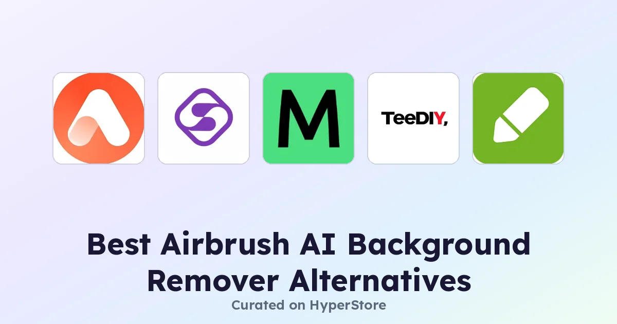 Лучшие альтернативы Airbrush AI Background Remover для авторов контента