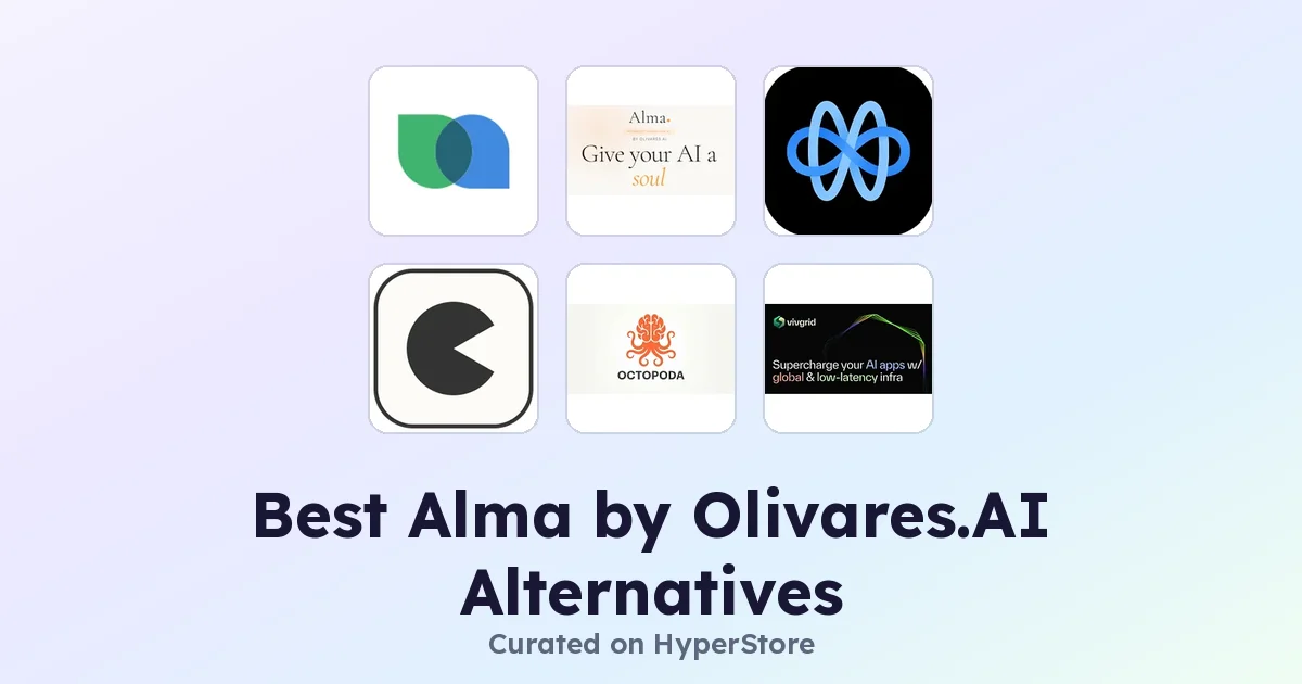 Best Alma by Olivares.AI alternatives on HyperStore
