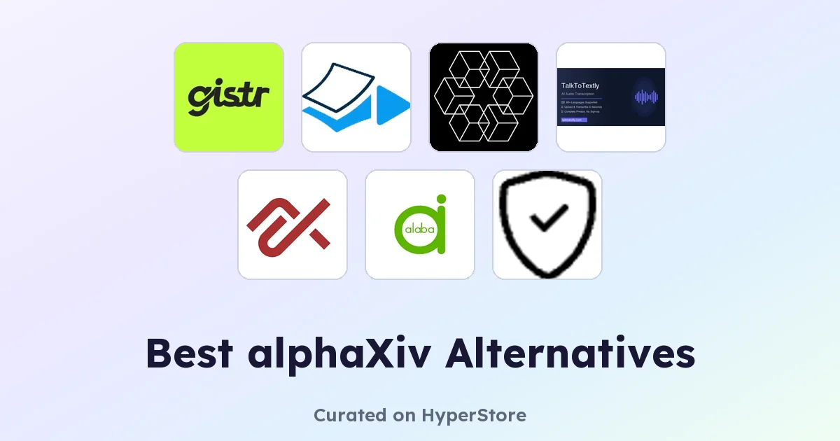The best alphaXiv alternatives for academic research