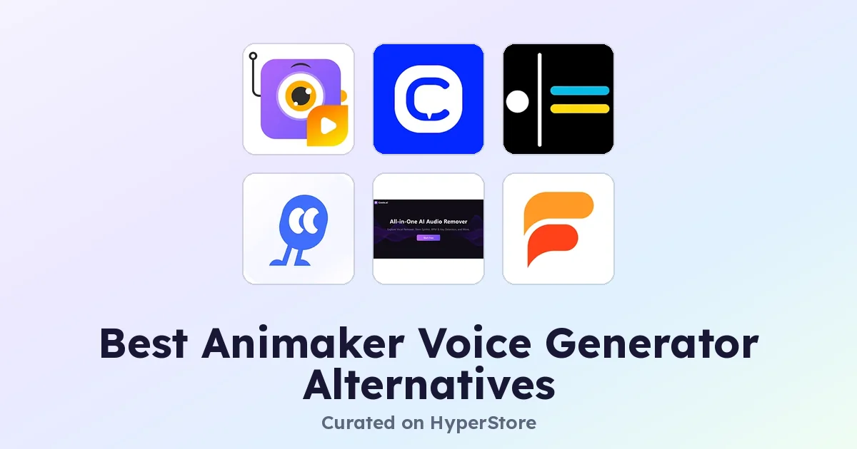 Best Animaker Voice Generator Alternatives