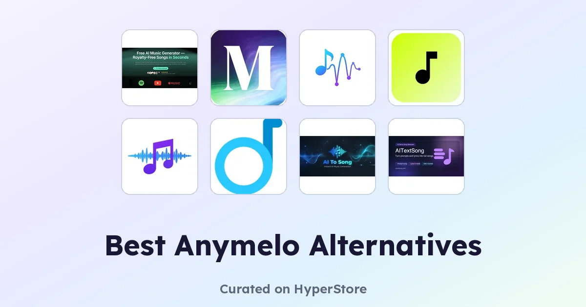Best Anymelo Alternatives for AI Music and Song Creation