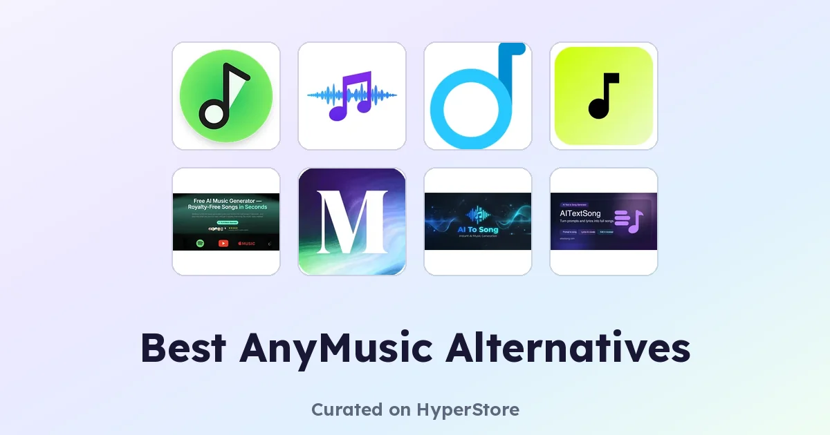 Best AnyMusic Alternatives for Creating Original Songs