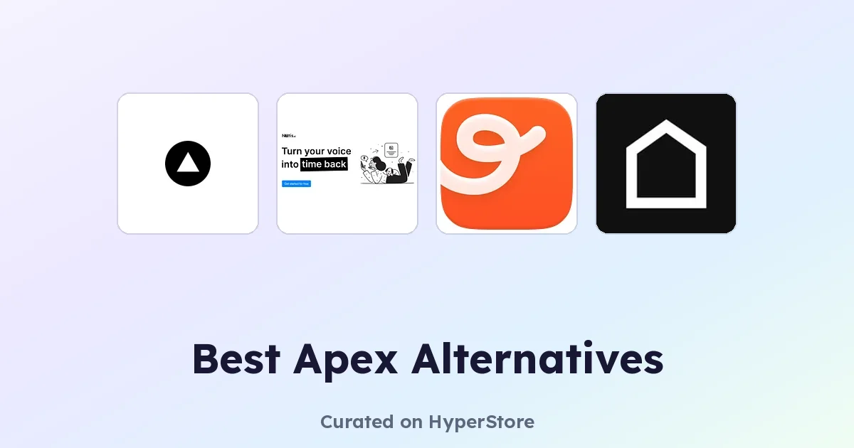 최고의 Apex 대체 도구: 더 스마트한 AI 생산성 도구