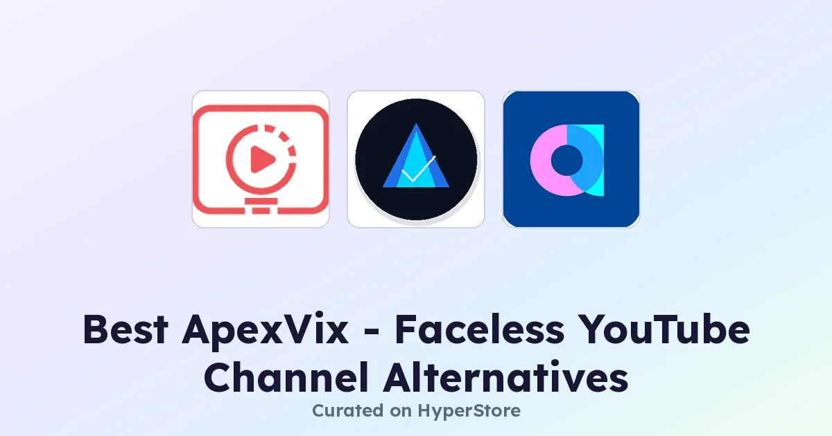 Best ApexVix - Faceless YouTube Channel Alternatives
