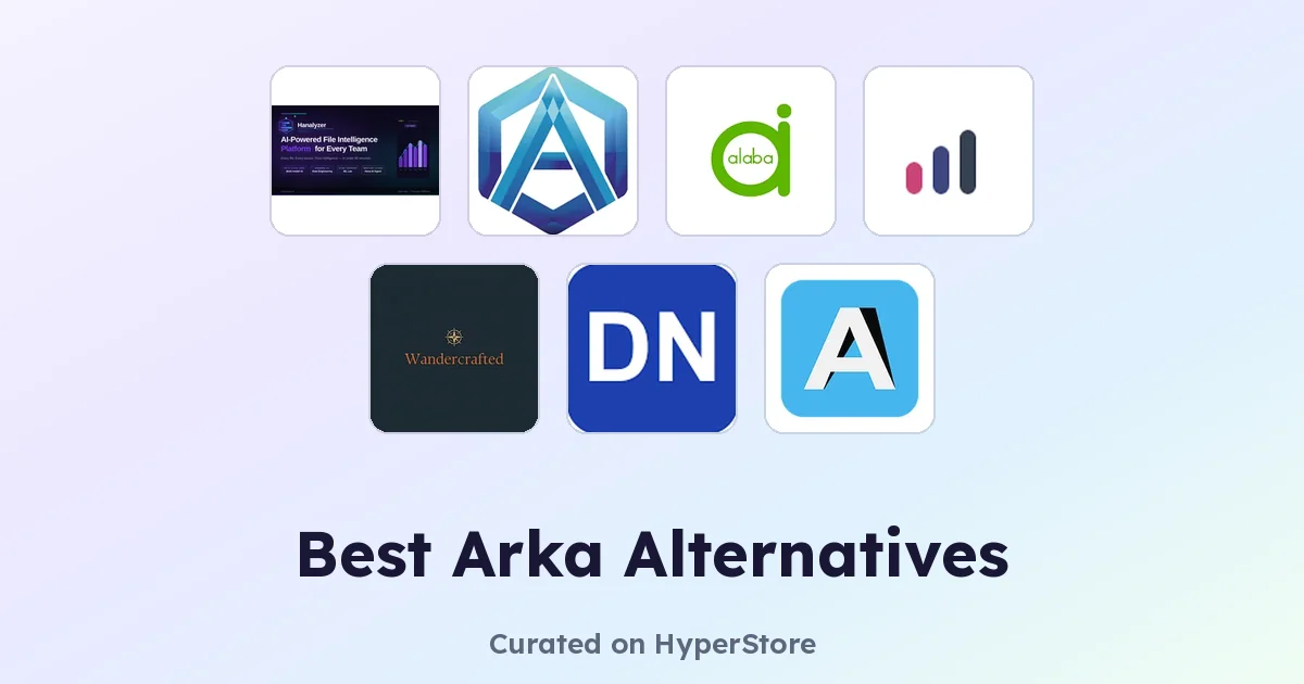 Meilleures alternatives à Arka pour des workflows d'analyse de données flexibles
