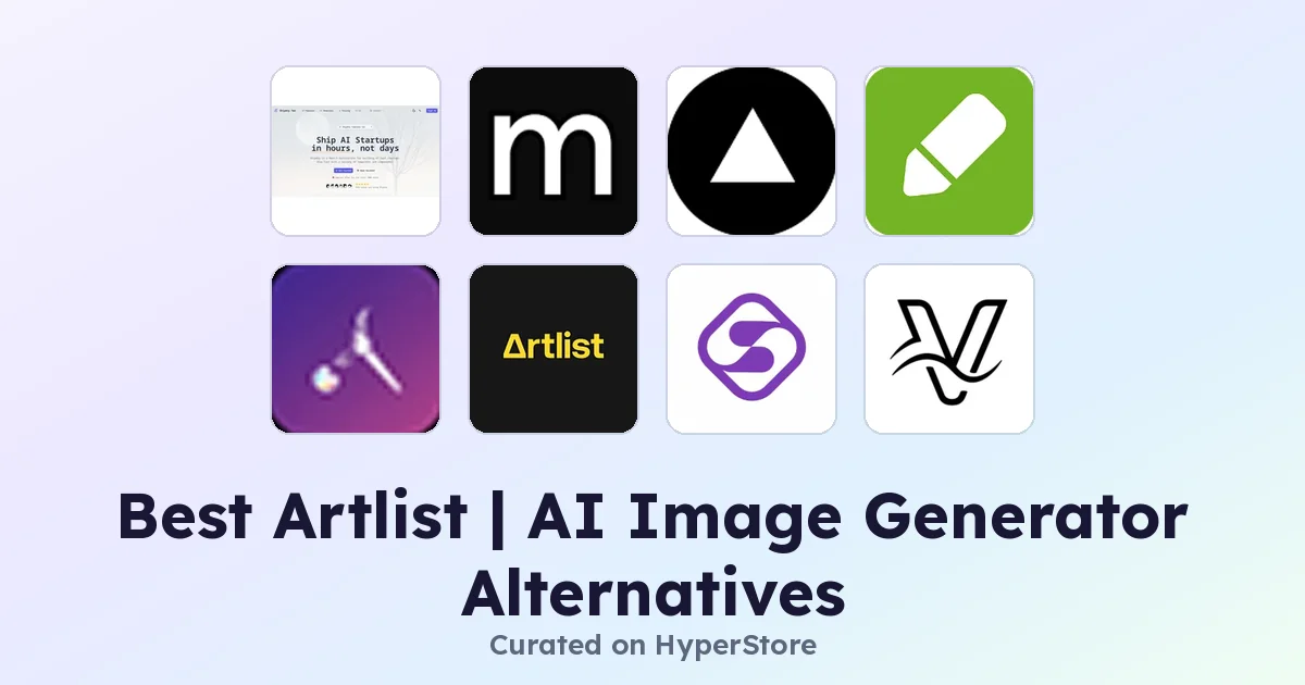 Le migliori alternative ad Artlist | AI Image Generator