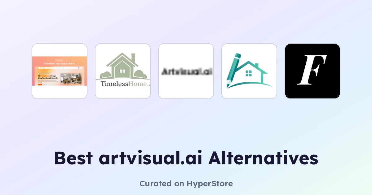 Best artvisual.ai Alternatives for AI Interior and Visual Design