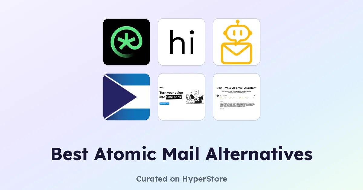 Le migliori alternative ad Atomic Mail per flussi di lavoro email più intelligenti