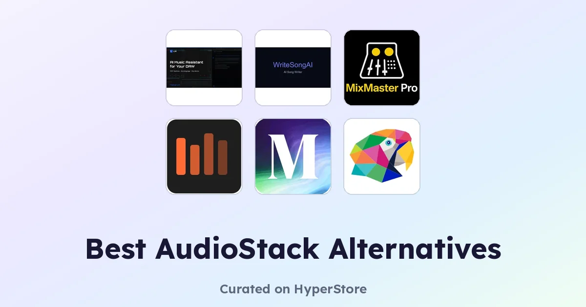 Best AudioStack Alternatives for AI Music Production