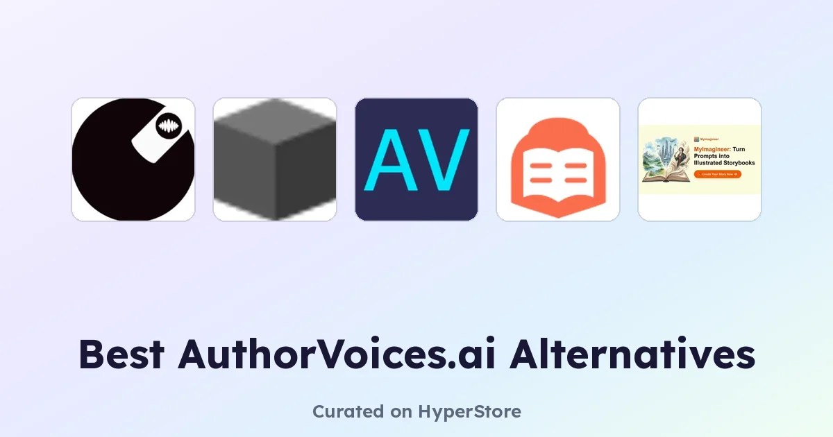 Meilleures alternatives à AuthorVoices.ai pour la création de livres avec l'IA