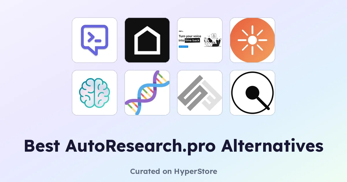 Best AutoResearch.pro alternatives for smarter research