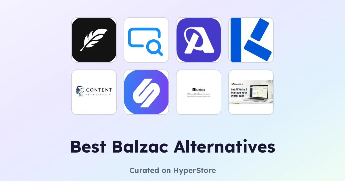Le migliori alternative a Balzac per una creazione di contenuti SEO più intelligente