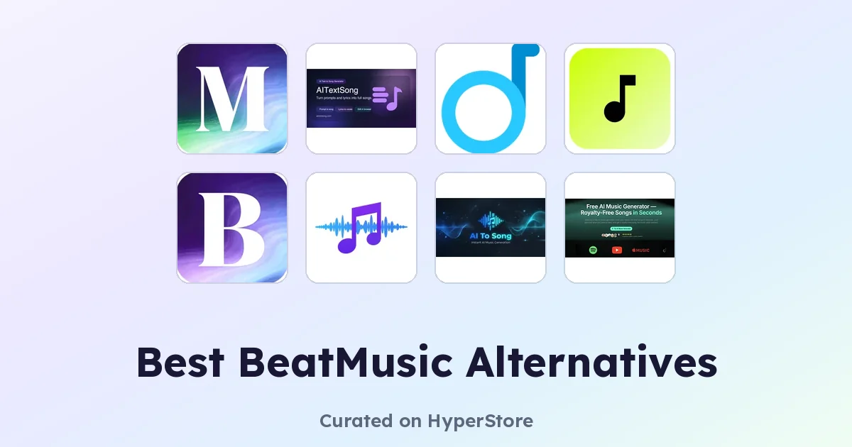 Лучшие альтернативы BeatMusic для создания музыки с помощью ИИ