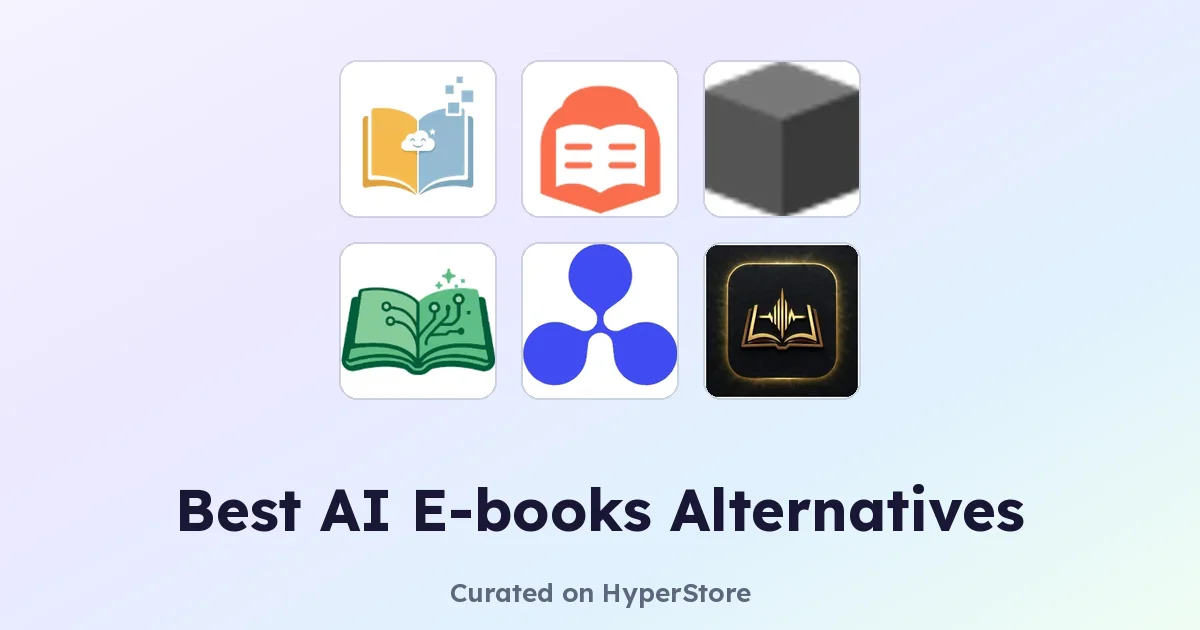 Best AI E-books Alternatives for Faster Book Creation