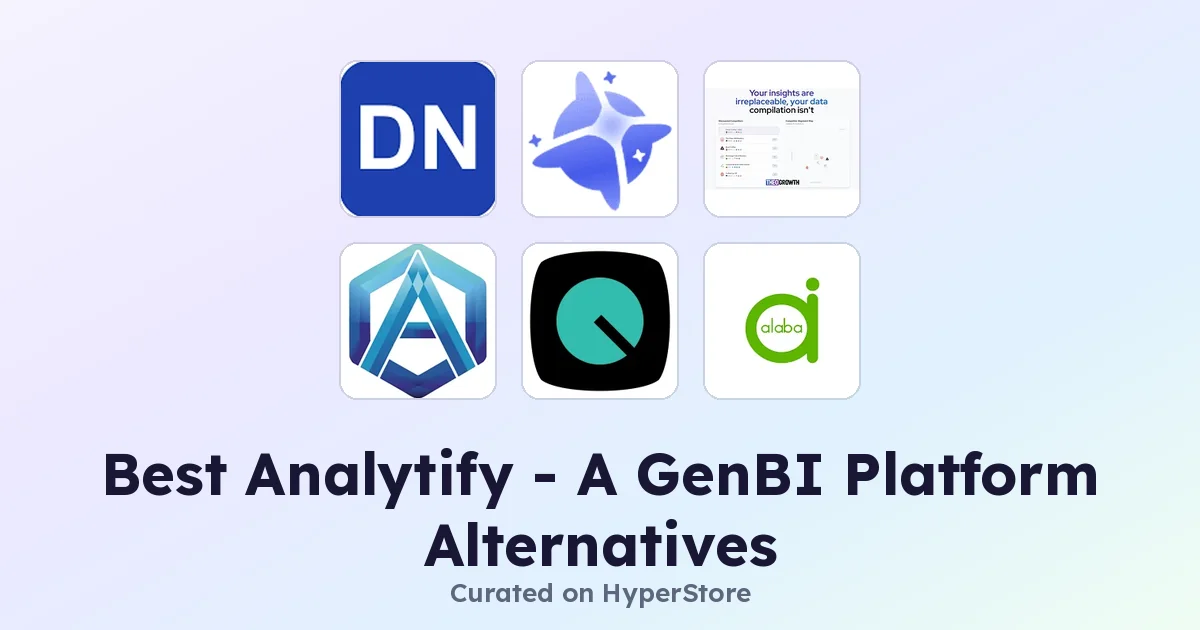 Best Analytify - A GenBI Platform Alternatives