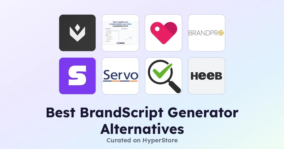 Лучшие альтернативы BrandScript Generator: сравнение лучших вариантов