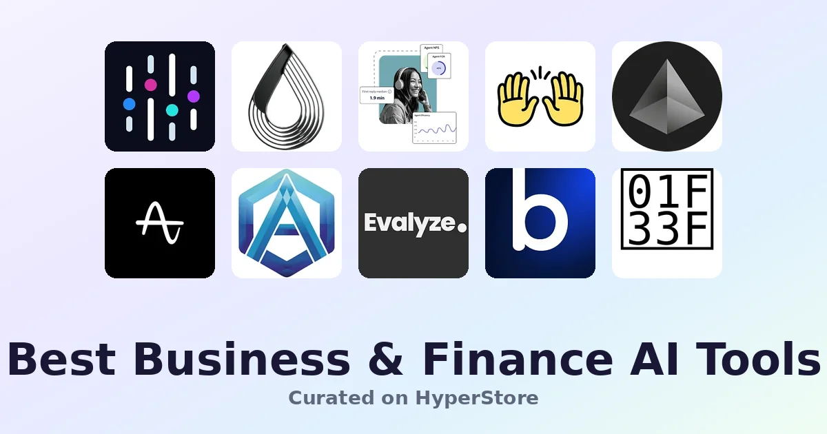 Best Business & Finance AI Tools: Top 10 on HyperStore