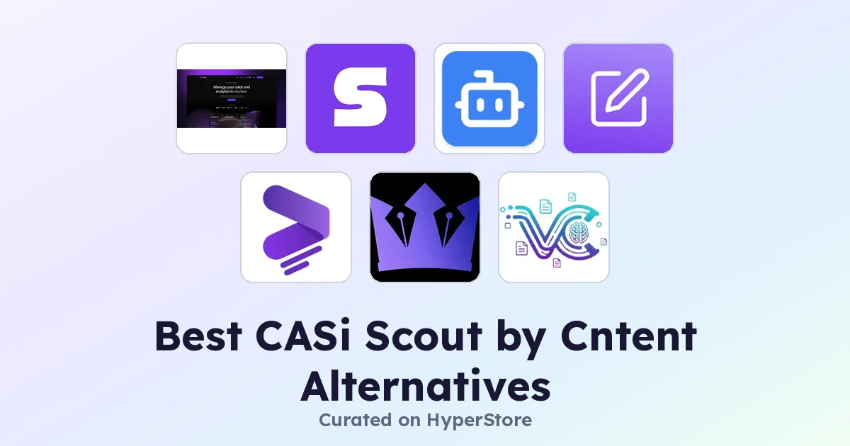 Best CASi Scout by Cntent Alternatives for Content Automation