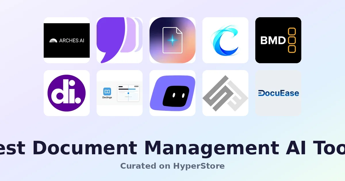 Best Document Management AI Tools: Top 10 Picks on HyperStore