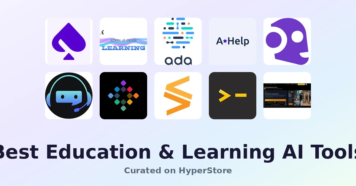 Best Education & Learning AI Tools: Top Picks on HyperStore