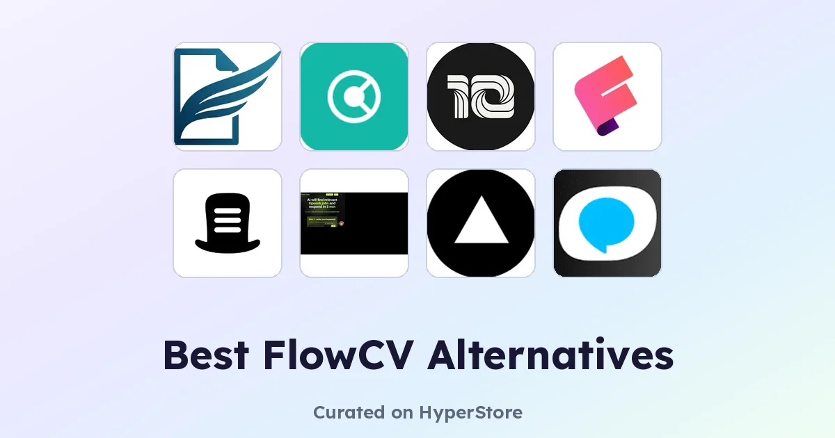 Best FlowCV Alternatives: Top Resume & Job Search Tools