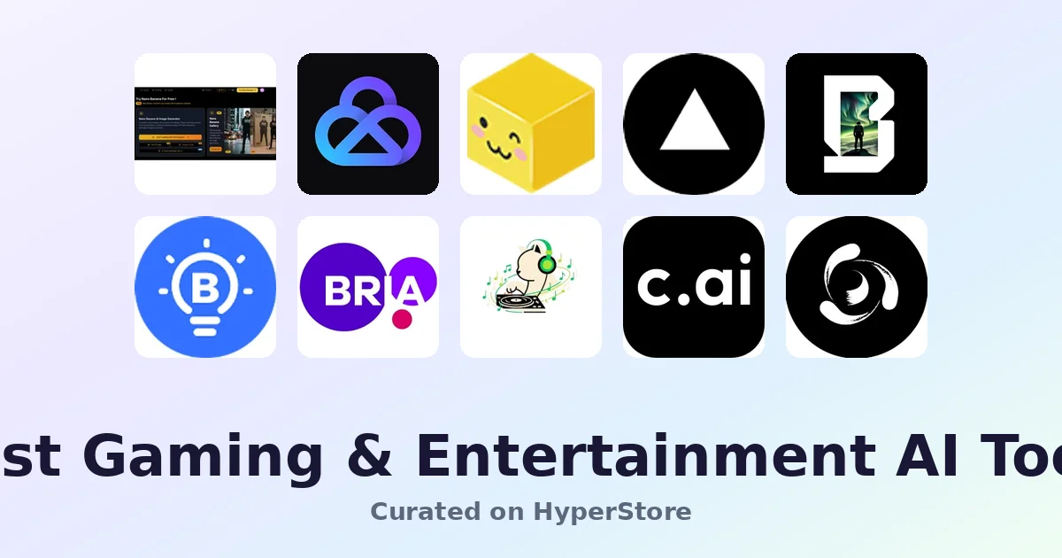 Best Gaming & Entertainment AI Tools in 2026