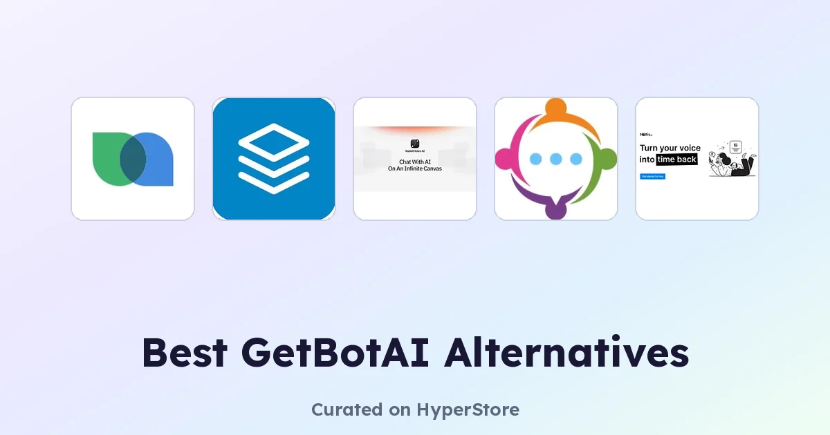 Melhores alternativas ao GetBotAI: os principais assistentes de IA comparados