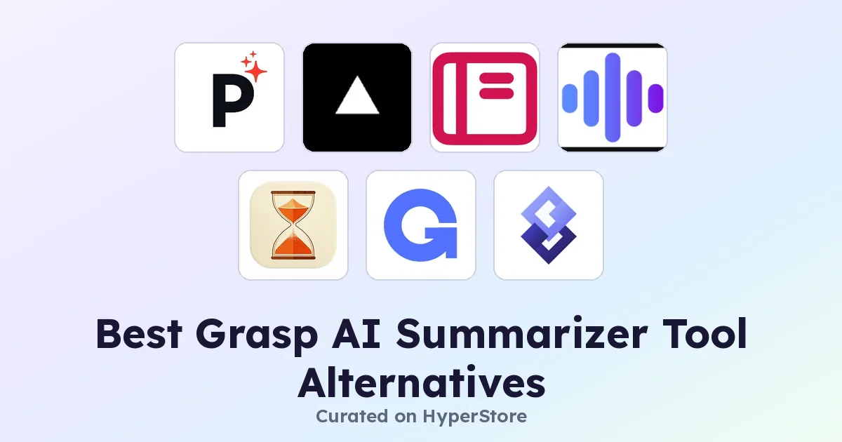 Best Grasp AI Summarizer Tool Alternatives to Consider