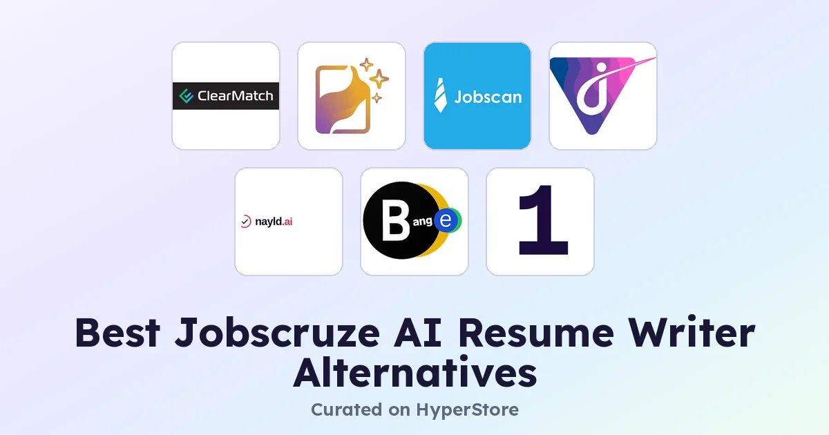 Denenmeye Değer En İyi Jobscruze AI Resume Writer Alternatifleri