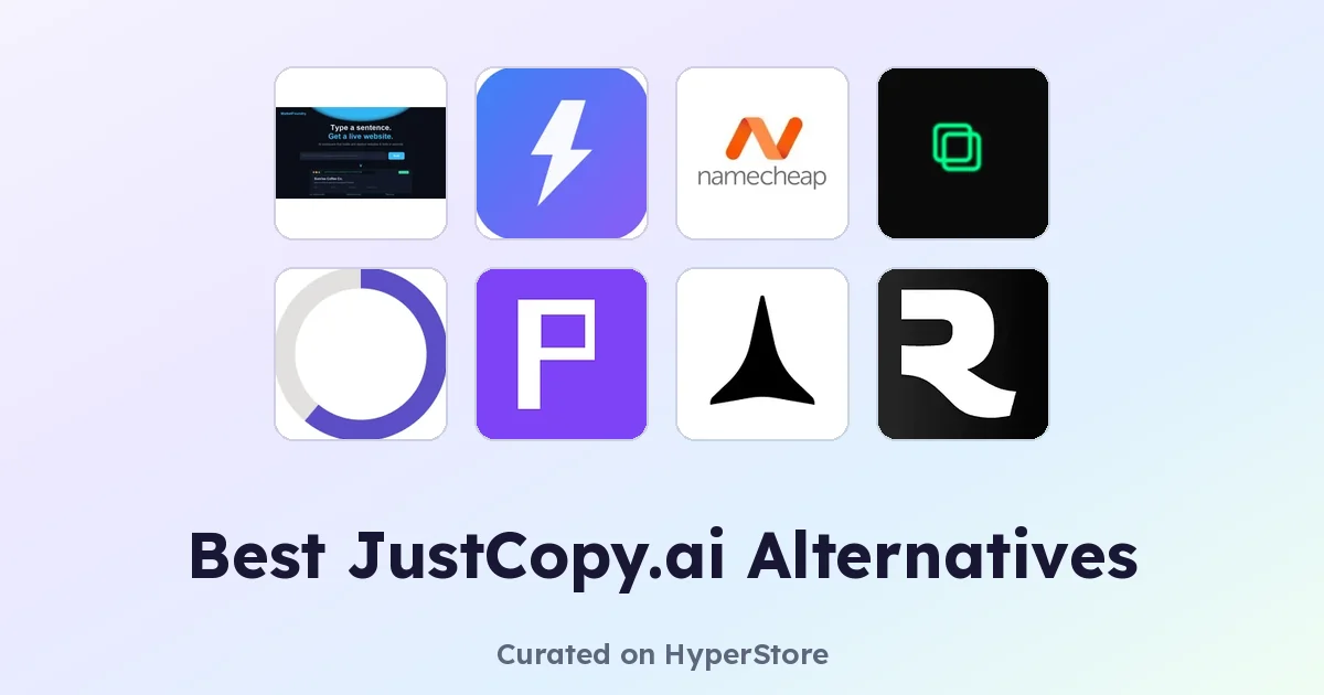Best JustCopy.ai Alternatives for AI Site Building