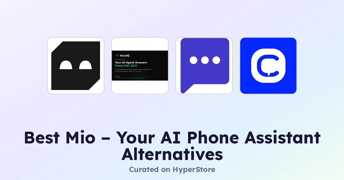 Le migliori alternative a Mio – Your AI Phone Assistant