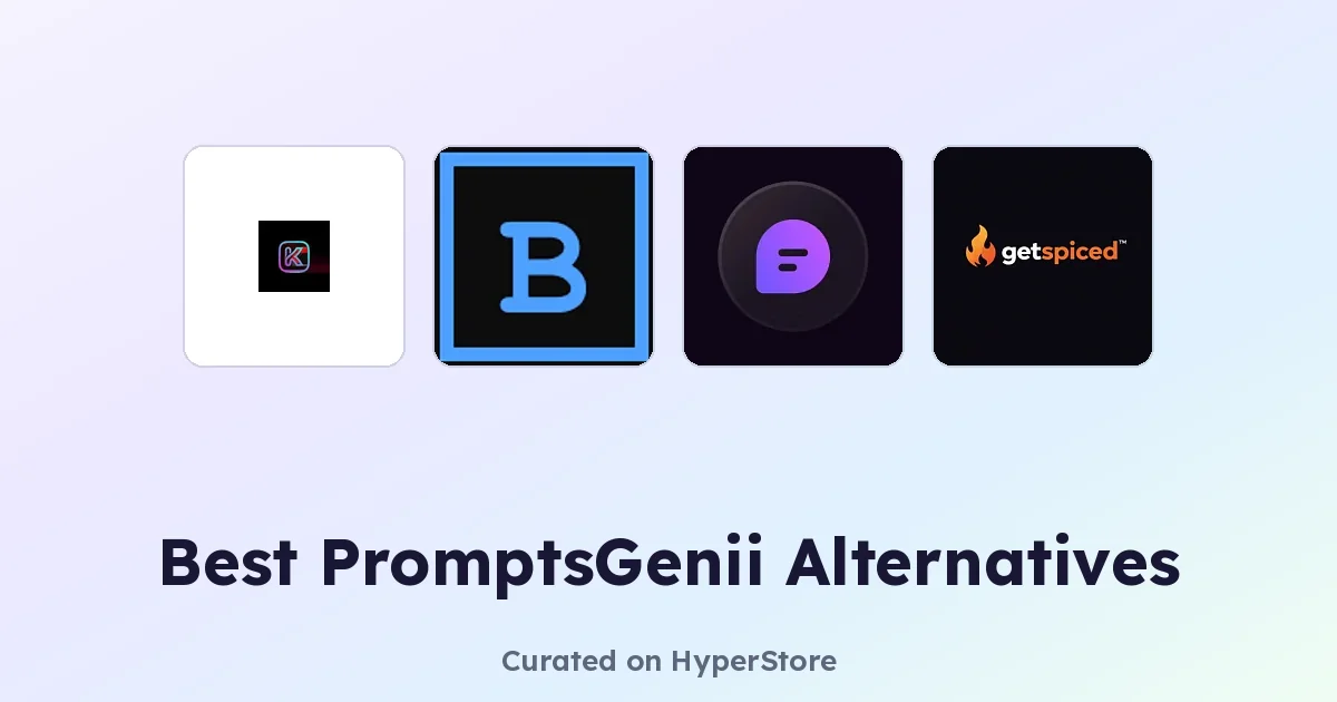 Las mejores alternativas a PromptsGenii para ingeniería de prompts