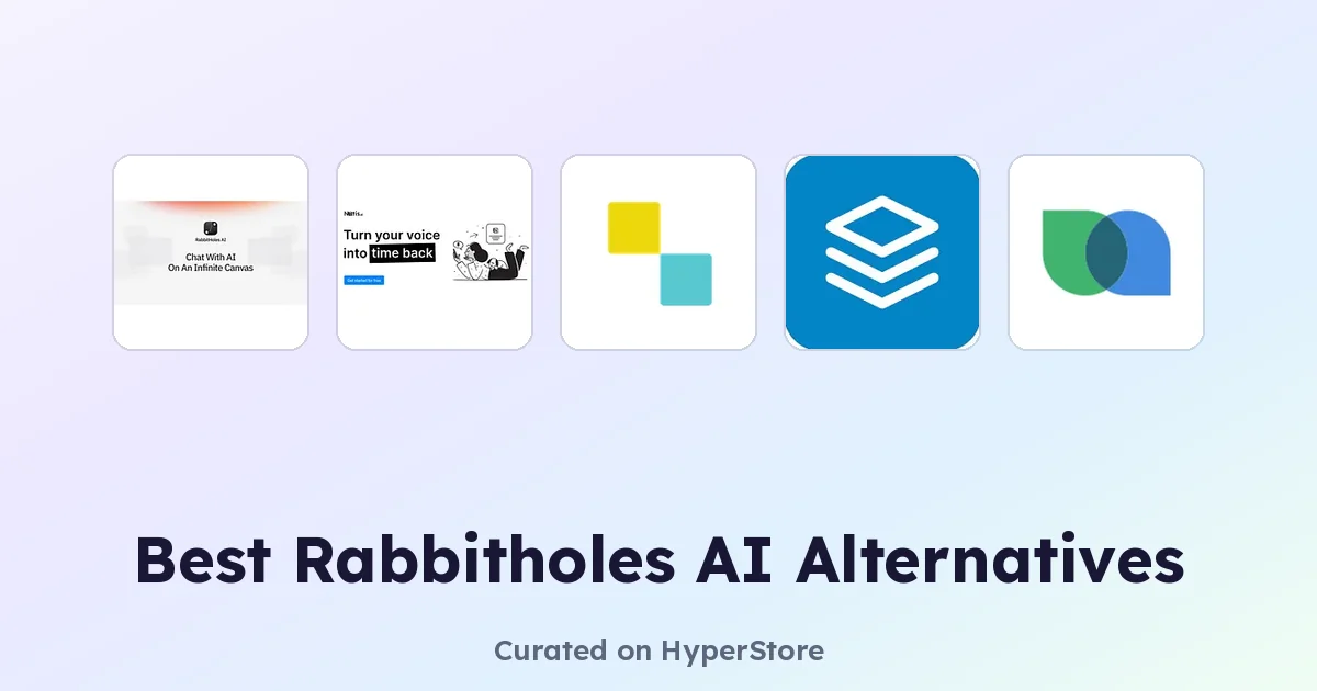 Best Rabbitholes AI Alternatives for Deep Research and Chat