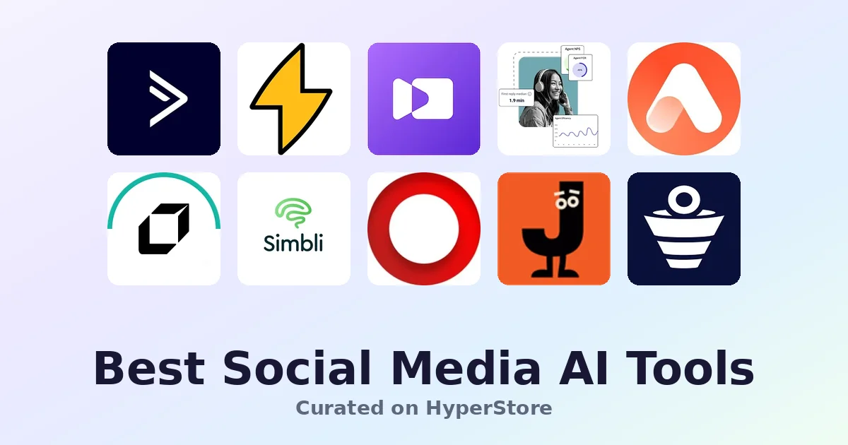 Best Social Media AI Tools: Top Picks on HyperStore