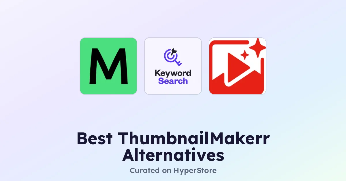 Las mejores alternativas a ThumbnailMakerr para creadores de YouTube
