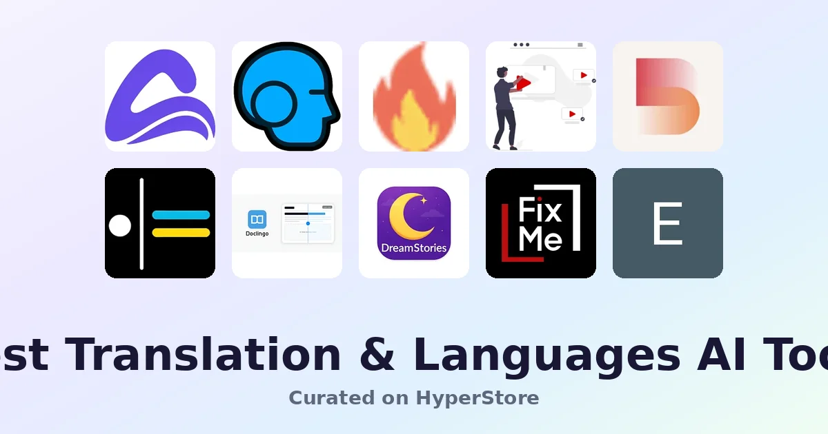 Best Translation & Languages AI Tools in 2026