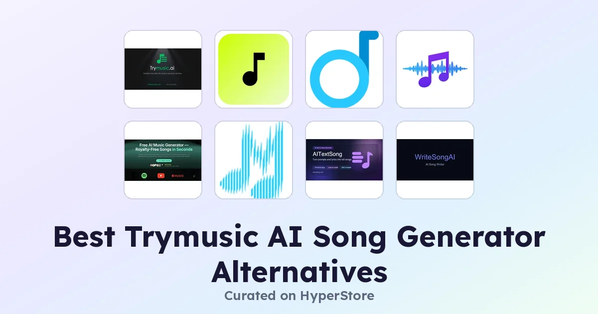 Le migliori alternative a Trymusic AI Song Generator su HyperStore